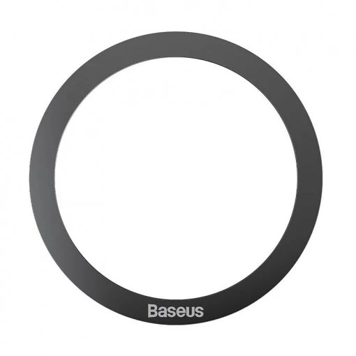 INEL METALIC Baseus Halo, magnetic, pachetul contine 2 bucati, negru 