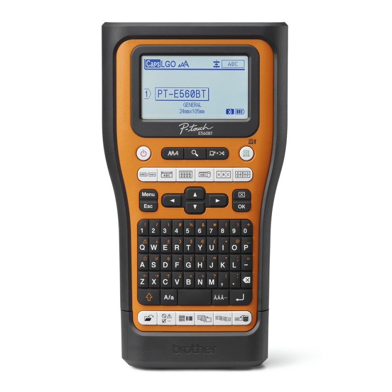 Imprimanta Direct Termic BROTHER 180dpi PT-E560BTVP, Viteza de tiparire: 30mm/s, Latime maxima de imprimare: 24mm|Conectiv: USB|WIFI, Imprimare Cod de bare:DA (Timbru verde 3.5 RON) 