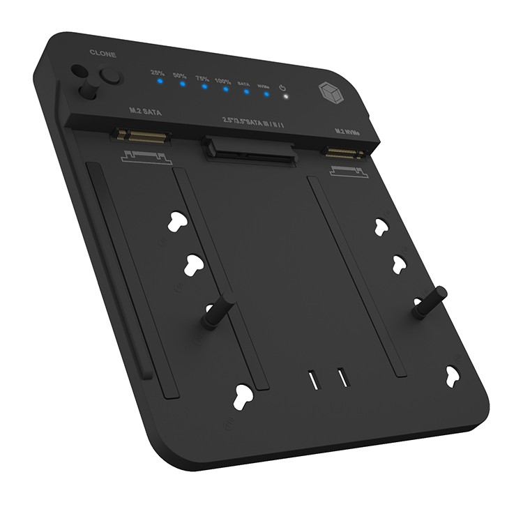 DOCKING STATION Icy Box, pentru clonat de la HDD/SSD 2.5