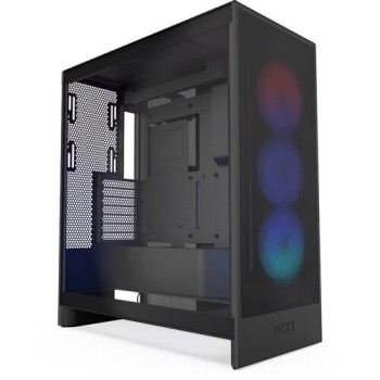 Carcasa NZXT H7 Flow RGB (2024), Mid-Tower, ATX, Negru 