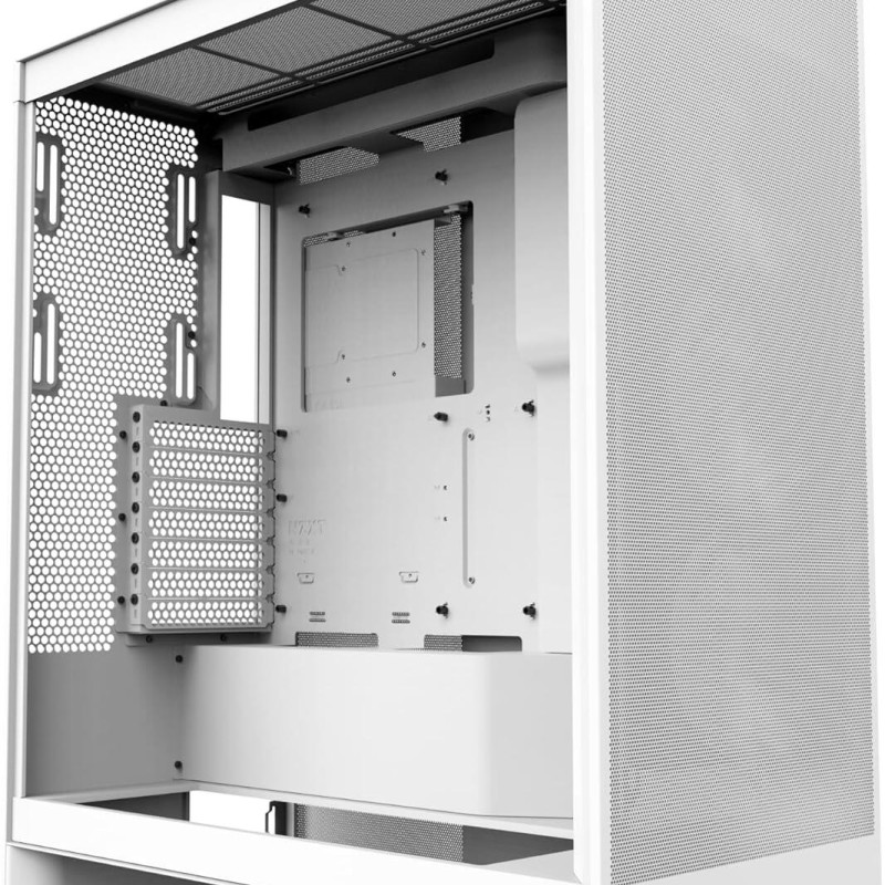 Carcasa NZXT H7 Flow (2024), Mid-Tower, ATX, Alb 
