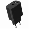 ALIMENTATOR retea 220V GEMBIRD, universal, 1 x USB Type-C 2.4A , 1 x USB-A maxim 2.4A, negru, 