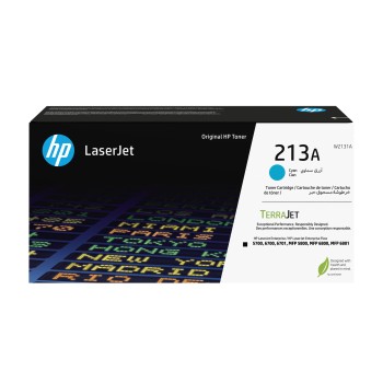 Toner Original HP Cyan, nr.213A, pentru Color LJ 5700|5800|6700|6800, 3K, incl.TV 1.2 RON, 