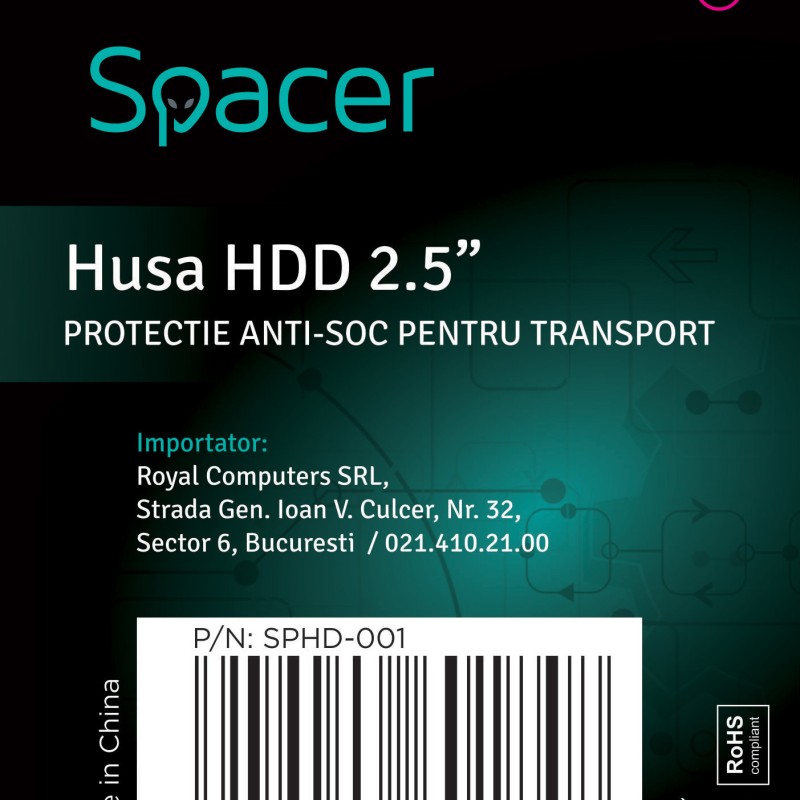 HUSA SPACER, pt HDD/SSD 2.5