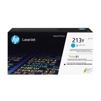 Toner Original HP Cyan, nr.213Y, pentru , , incl.TV 1.2 RON, 