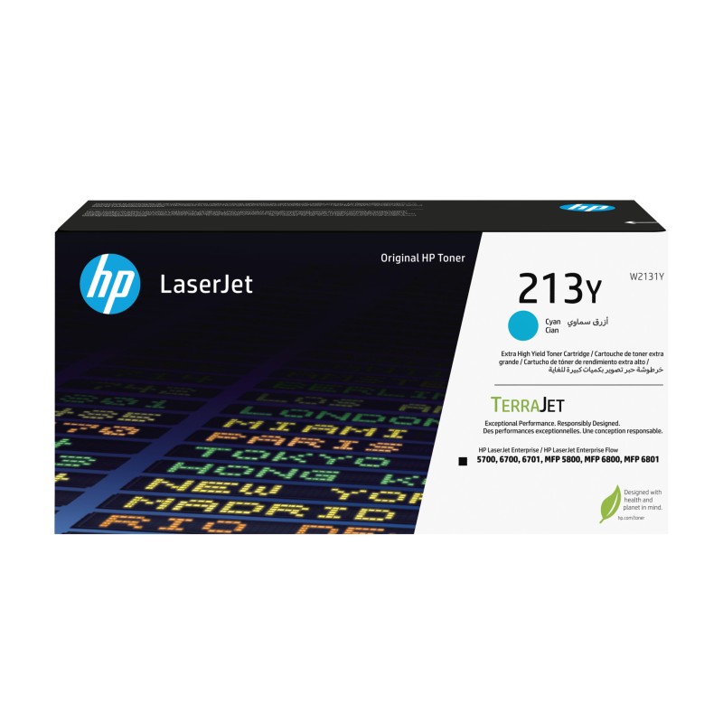 Toner Original HP Cyan, nr.213Y, pentru , , incl.TV 1.2 RON, 