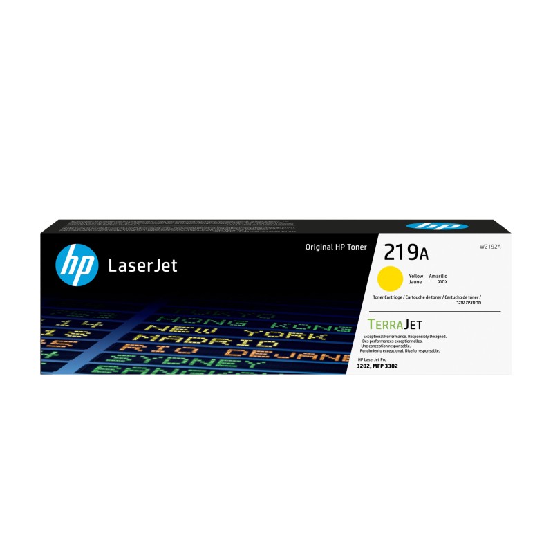 Toner Original HP Yellow, nr.219A, pentru LJ Pro 3201|3204|3288|3302, 1.2K, incl.TV 1.2 RON, 