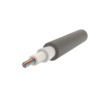 Cablu fibra optica 12 fibre,MM OM3, 1200N, LSZH, intarziere la flacara, in gel, protectie UV, apa, rozatoare, int/ext - SAMM 