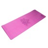 SALTEA YOGA Iggy, material cauciuc natural acoperit cu suede (microfibra), dimensiune 1830 x 680 x 4 mm, purple 
