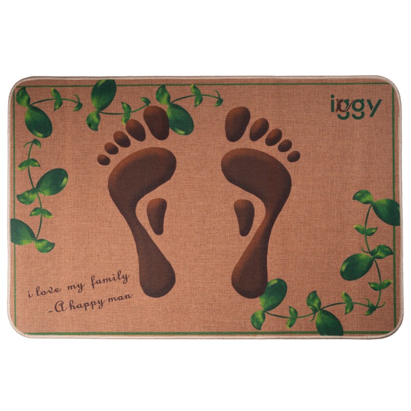 COVOR USA INTRARE Iggy, material cauciuc natural + panza, dimensiune 600 x 400 x 4 mm, 