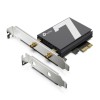 ADAPTOR RETEA TP-LINK, BE9300 Wi-Fi 7 Bluetooth 5.4 PCIe Adapter, 9300 Mbps, WI-FI 7 si Bluetooth 5.4, antena externa x 2, 