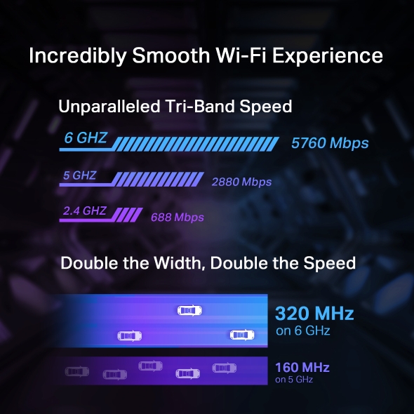 ADAPTOR RETEA TP-LINK, BE9300 Wi-Fi 7 Bluetooth 5.4 PCIe Adapter, 9300 Mbps, WI-FI 7 si Bluetooth 5.4, antena externa x 2, 