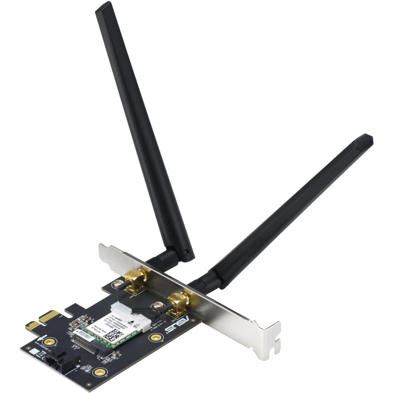 AX1800 Dual Band PCI-E WiFi 6 (802.11ax). Bluetooth 5.2, WPA3 