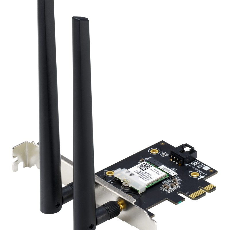 AX1800 Dual Band PCI-E WiFi 6 (802.11ax). Bluetooth 5.2, WPA3 
