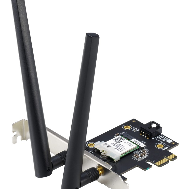 AX1800 Dual Band PCI-E WiFi 6 (802.11ax). Bluetooth 5.2, WPA3 