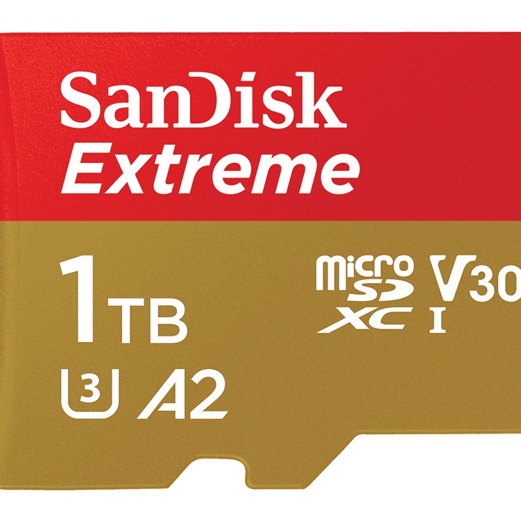 Card memorie SanDisk Extreme 1 TB microSDXC, memory card (UHS-I U3, Class 10, V30, A2) 
