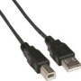 CABLU USB SPACER pt. imprimanta, USB 2.0 (T) la USB 2.0 Type-B (T), 4.5m, black, 
