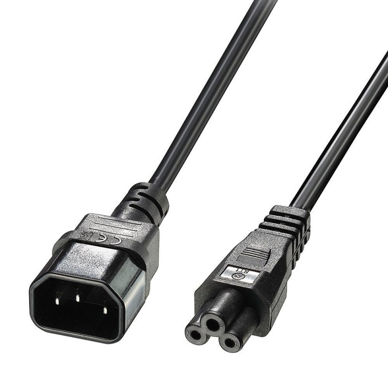 Cablu Lindy USB C 2 x 90° 1m negru 
