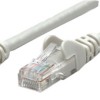 PATCH CORD UTP INTELLINET Cat5e, cupru-aluminiu, 0.5 m, alb, AWG26, 