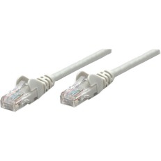 PATCH CORD UTP INTELLINET Cat5e, cupru-aluminiu, 0.5 m, alb, AWG26, 