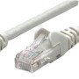 PATCH CORD UTP INTELLINET Cat5e, cupru-aluminiu, 0.5 m, alb, AWG26, 