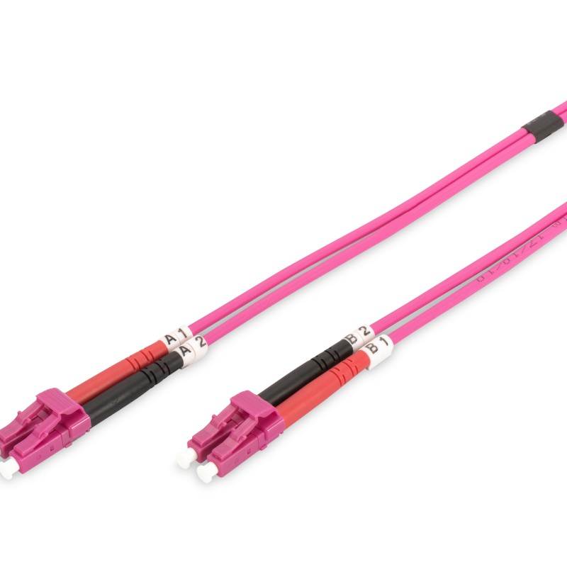 DIGITUS LWL Patchkabel LC -> LC 7.00m  Multimode Duplex OM4 