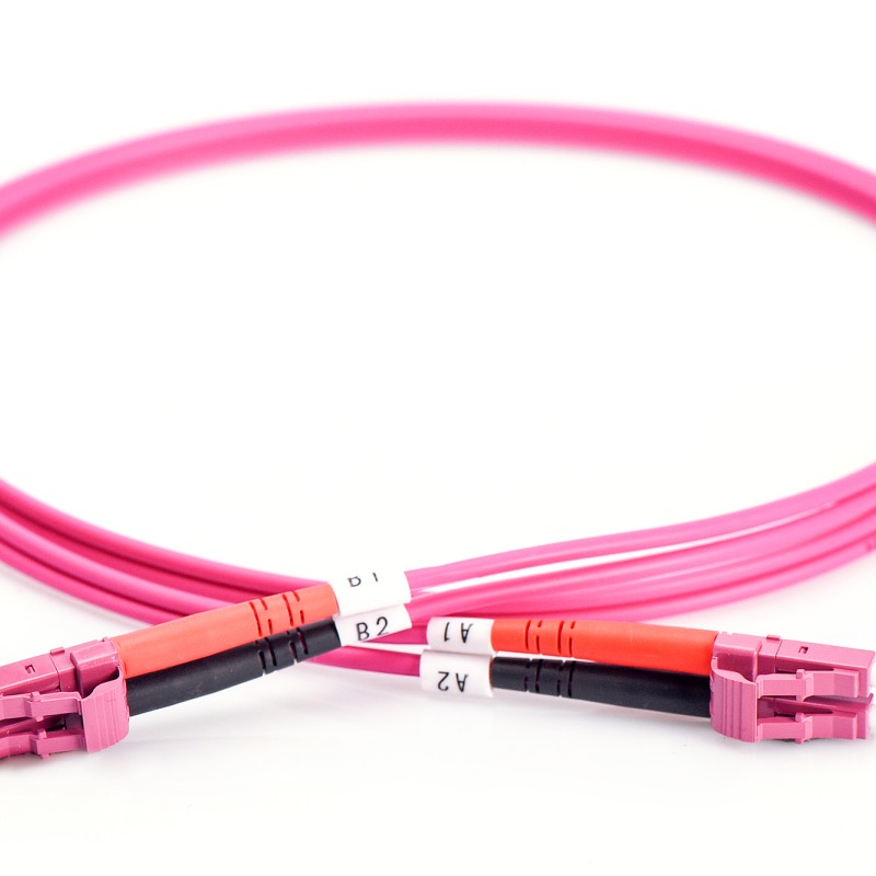 DIGITUS LWL Patchkabel LC -> LC 7.00m  Multimode Duplex OM4 