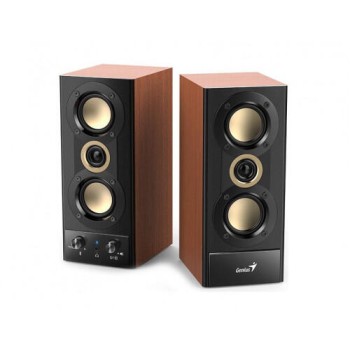 BOXE GENIUS 2.0, RMS: 14W (2 x 10W), wood, Bluetooth, 