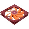 Ventilator Thermalright, 92mm, 2700 rpm, hydraulic bearing, 42.58 cfm, fara LED, 4pin PWM, maro - portocaliu, 