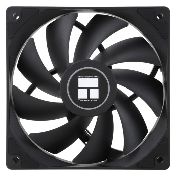 Ventilator Thermalright, 120mm, 1550 rpm, S-FDB Bearing, 66,17 cfm, fara LED, 4pin PWM, negru, 