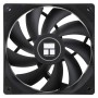 Ventilator Thermalright, 120mm, 1550 rpm, S-FDB Bearing, 66,17 cfm, fara LED, 4pin PWM, negru, 