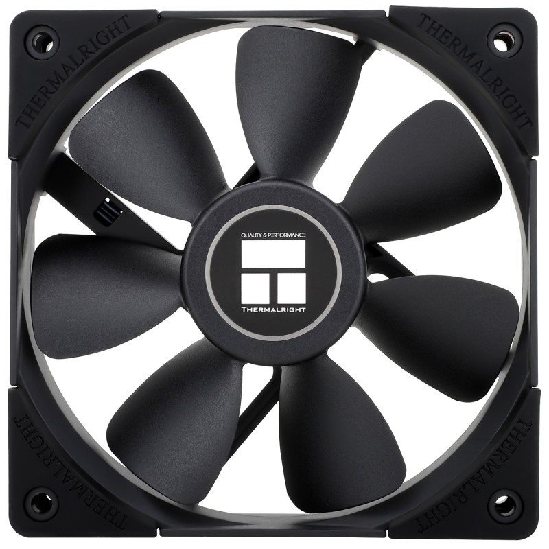 Ventilator Thermalright, 120mm, 400 - 1500 rpm, S-FDB Bearing, 65.25 cfm, RGB - AURA Sync, , negru, 