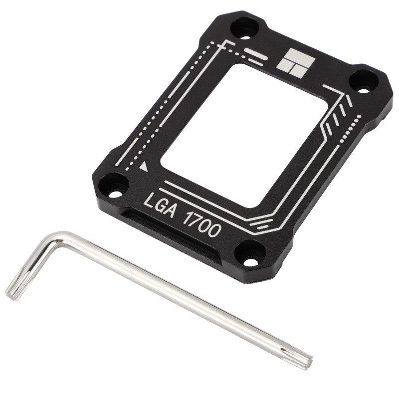 Contact Frame Thermalright, compatibil Intel LGA 1700, aliaj aluminiu, 54x70x6mm, negru, 