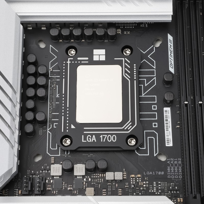 Contact Frame Thermalright, compatibil Intel LGA 1700, aliaj aluminiu, 54x70x6mm, negru, 