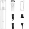 ASPIRATOR de mana Baseus A3 Lite, putere aspirare 12000pa, suporta incarcare QC3.0, filtru HEPA, acumulator 6000mAh cablu inclus Type-C la USB, alb 