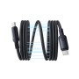 CABLU alimentare si date Baseus PicoGo Magnetic, pt smartphone, silicon lichid magnetic, USB Type-C  la USB Type-C 240W, 1m, negru 