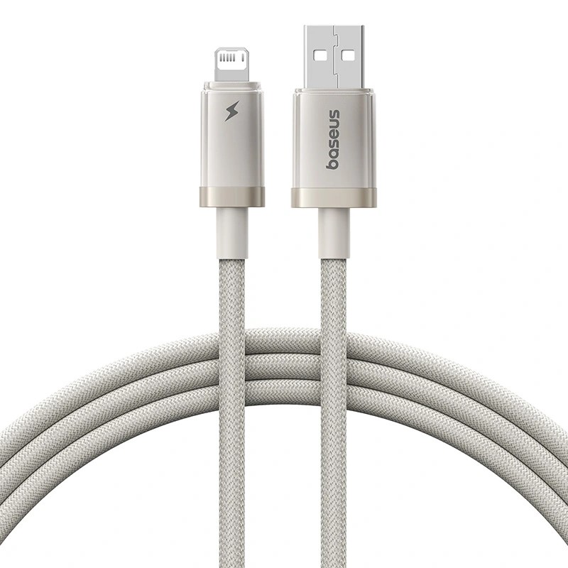CABLU alimentare si date Baseus Titanium, pt smartphone, USB Type-C  la USB Type-C 100W, braided, 1m, galben 
