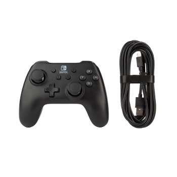 CONTROLLER PowerA, cu fir, pentru Nintendo Switch, negru, 