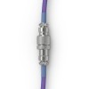 Glorious cablu tastatura Coiled Nebula, USB-C - USB-A, 1.37m, Mov 