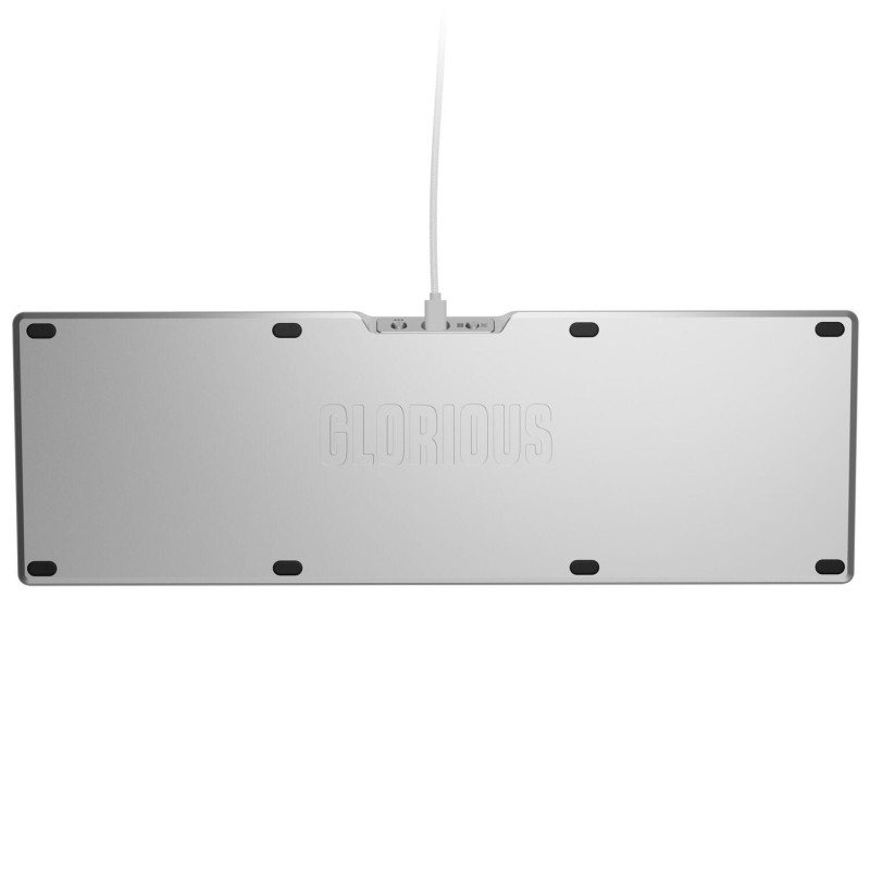 Glorious Tastatura mecanica GMMK 3 PRO 100% Prebuilt, USB-C, Fox Switches, US layout, 104 taste, Gri 