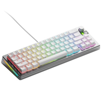 Glorious Tastatura mecanica GMMK 3 PRO 65% Prebuilt, USB-C, Fox Switches, US layout, 66 taste, Gri 