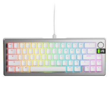 Glorious Tastatura mecanica GMMK 3 PRO 65% Prebuilt, USB-C, Fox Switches, US layout, 66 taste, Gri 