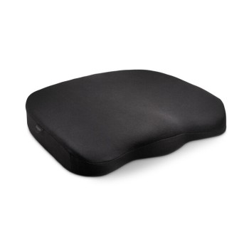 PERNA ERGONOMICA KENSINGTON, pentru scaun, spuma cu emmorie, husa lavabila, negru, 