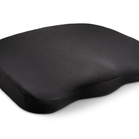 PERNA ERGONOMICA KENSINGTON, pentru scaun, spuma cu emmorie, husa lavabila, negru, 
