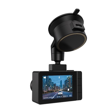 Camera Auto DVR NAVITEL R900 4K, Filmare infrared, senzor SONY 415 STARVIS, 3840*2160P 30fps, USB-C, G-sensor, sunet, Difuzor, microSD pana la 256GB, Suport parbriz 