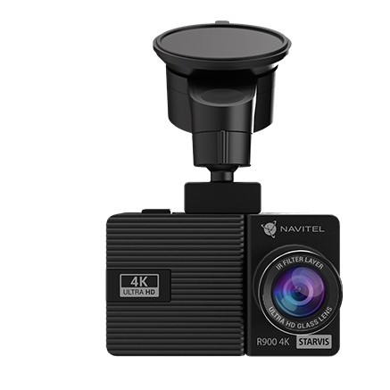 Camera Auto DVR NAVITEL R900 4K, Filmare infrared, senzor SONY 415 STARVIS, 3840*2160P 30fps, USB-C, G-sensor, sunet, Difuzor, microSD pana la 256GB, Suport parbriz 