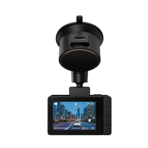 Camera Auto DVR NAVITEL R900 4K, Filmare infrared, senzor SONY 415 STARVIS, 3840*2160P 30fps, USB-C, G-sensor, sunet, Difuzor, microSD pana la 256GB, Suport parbriz 