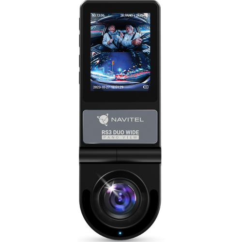 Camera Auto DVR NAVITEL RS3 DUO WIDE cu 2 camere 2K si filmare 240° 