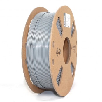 FILAMENT GEMBIRD pt. imprimanta 3d, PETG, 1.75mm diamentru, 1Kg / bobina, topire 220-260 grC, grey, 