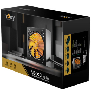 CASE PSU ATX 650W NEXO 650/PSAT6065A40CZCO01B NJOY 